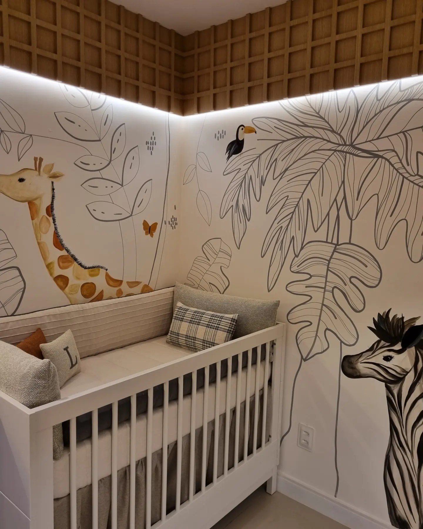 Coleção safári — o enxoval do baby Lucas envolve incorporar elementos inspirados no Safari, combinando tons de